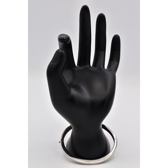 Coach Bangle Bracelet Shooting Star Silver Tone Rhinestone Crystal Signed Bin8 - Picture 8 of 12